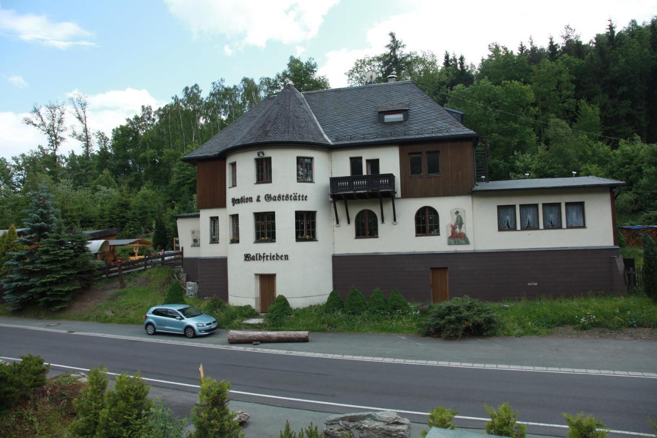 Hotel Waldfrieden Elsterberg 外观 照片