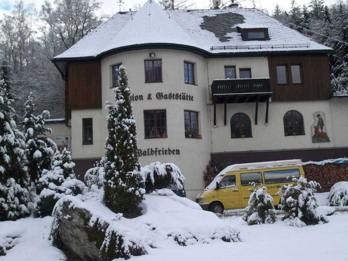 Hotel Waldfrieden Elsterberg 外观 照片